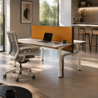 bureau assis debout